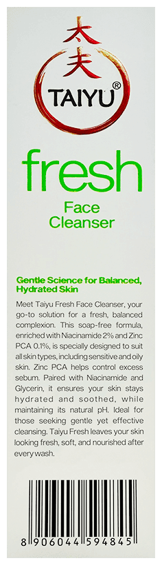 TAIYU FRESH CLEANSING LOTION 100ML - Scraped Image