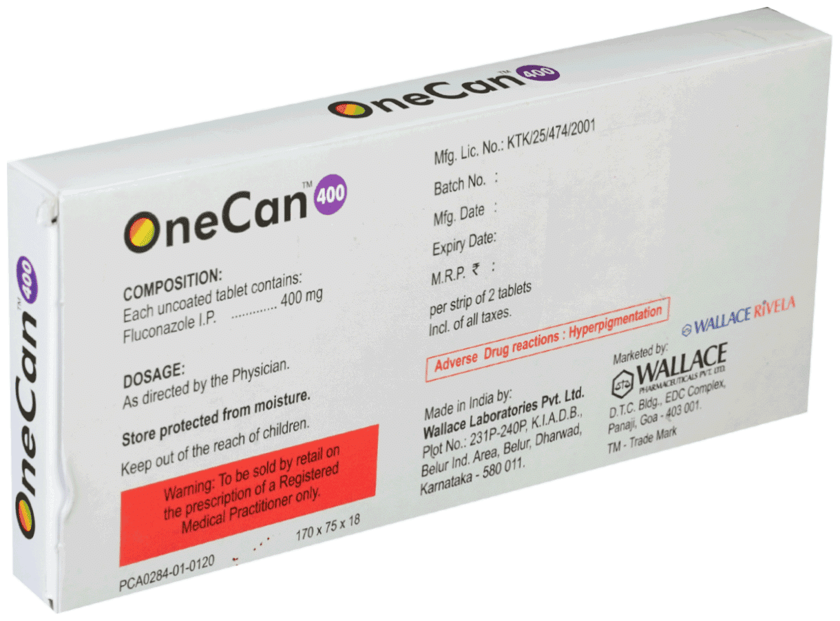 ONE CAN 400 400MG TAB - Scraped Image