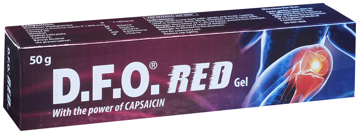 D.F.O. RED GEL 50GM 50GM - Scraped Image