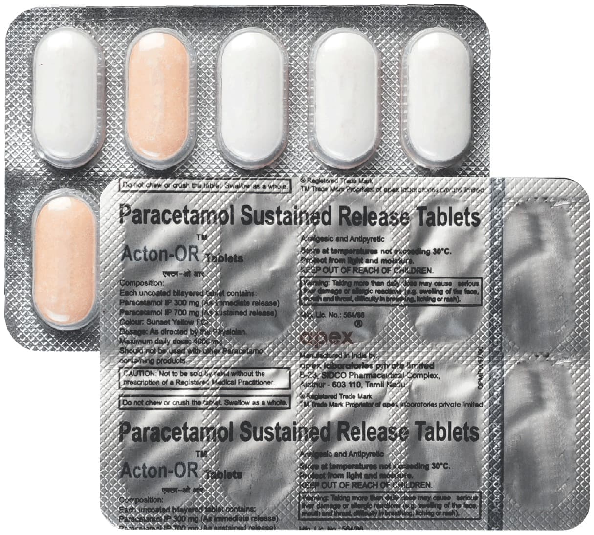ACTON-OR TABLETS 1X10 - Scraped Image