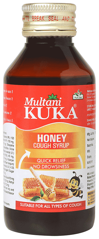 KUKA HONEY COUGH SYRUP 100ML - Scraped Image