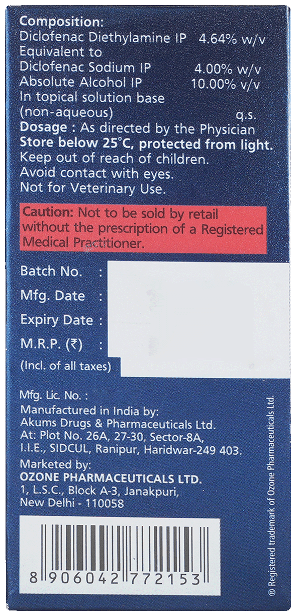 D.F.O 4X SOLUTION 30ML 30ML - Scraped Image