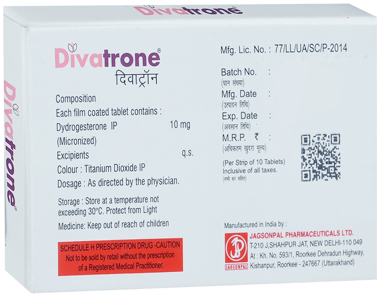DIVATRONE SR 20 TAB 1X10 - Scraped Image