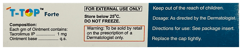 NEW T TOP FORTE OINTMENT 0.1% - Scraped Image