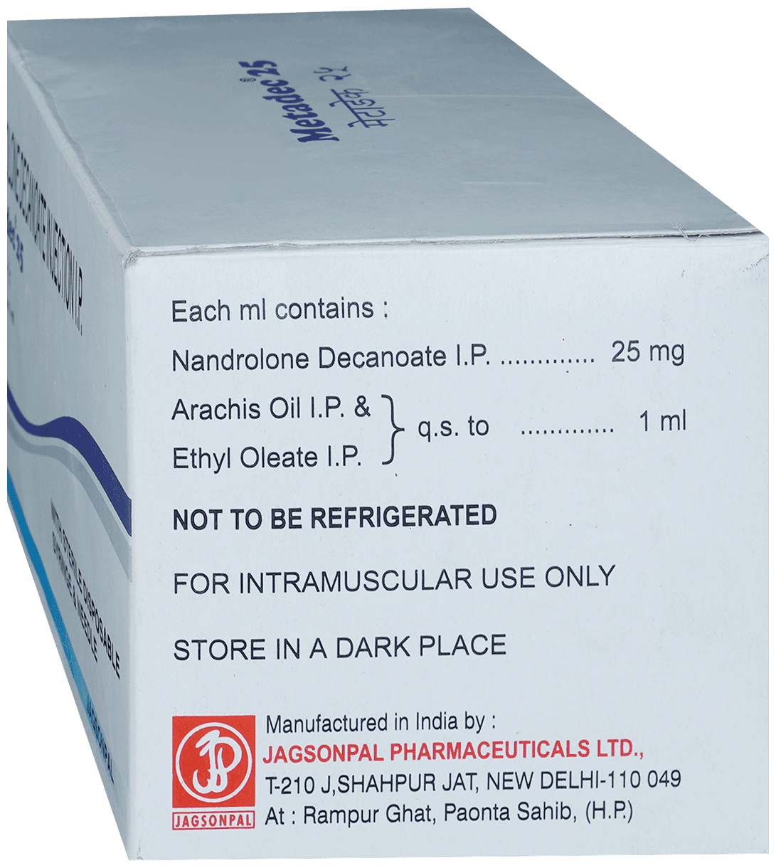 METADEC 25 INJECTION 1ML - Scraped Image