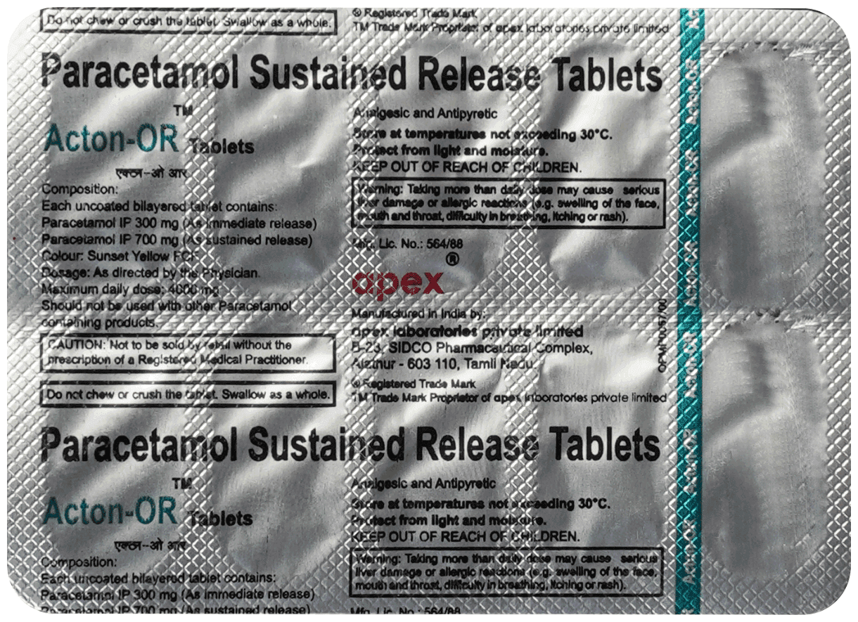 ACTON-OR TABLETS 1X10 - Scraped Image