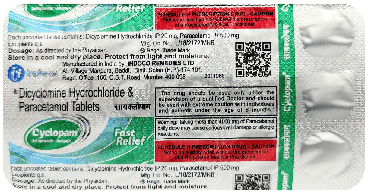 CYCLOPAM TAB 15X3X10S - Scraped Image