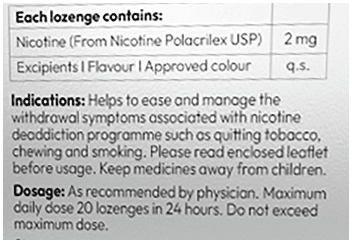 NICRELIEF MINT 2MG - Scraped Image