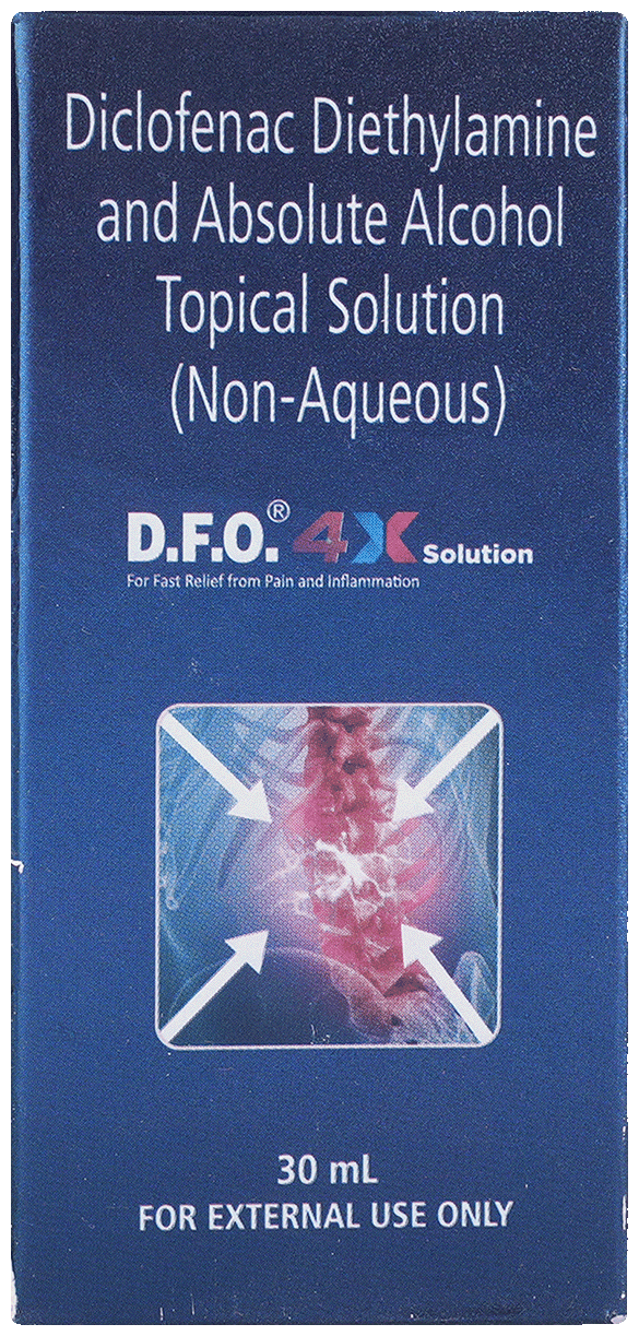 D.F.O 4X SOLUTION 30ML 30ML - Scraped Image