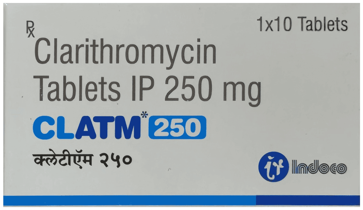 CLATM 250 TAB 1X10S - Scraped Image