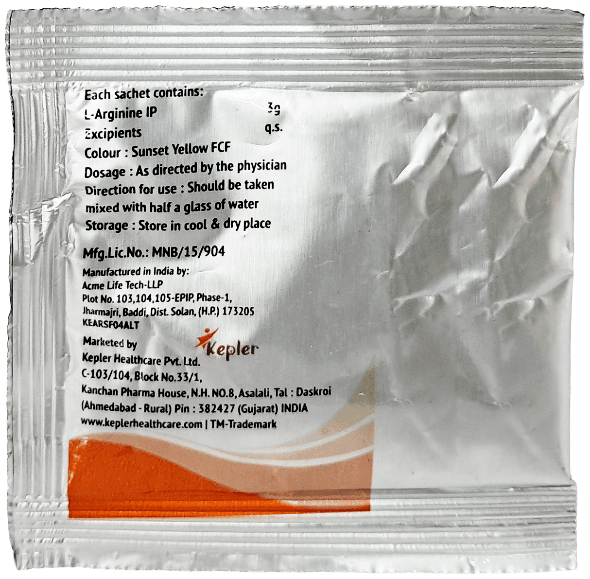 ARGIMUST SACHET 1X10 - Scraped Image