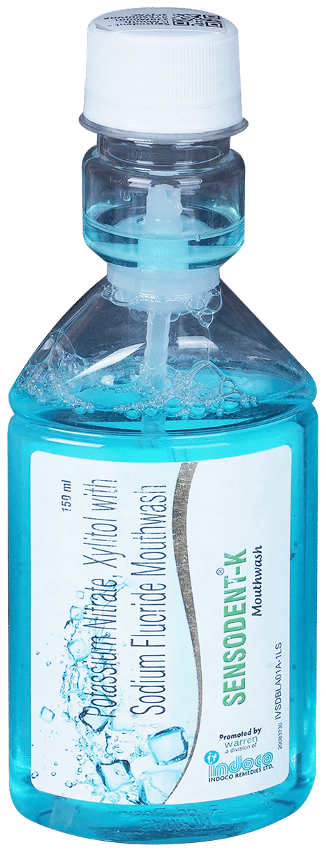 SENSODENT K MOUTHWASH 150ML 150ML - Scraped Image