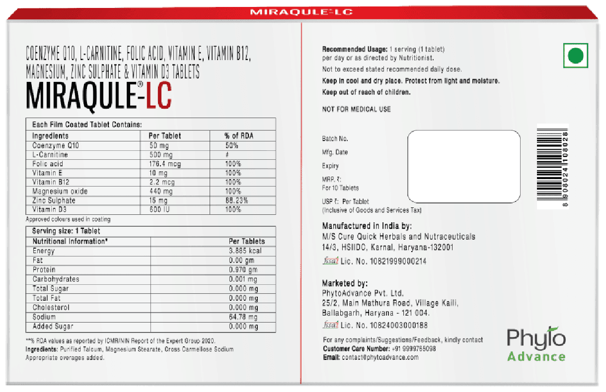 MIRAQULE LC - Scraped Image