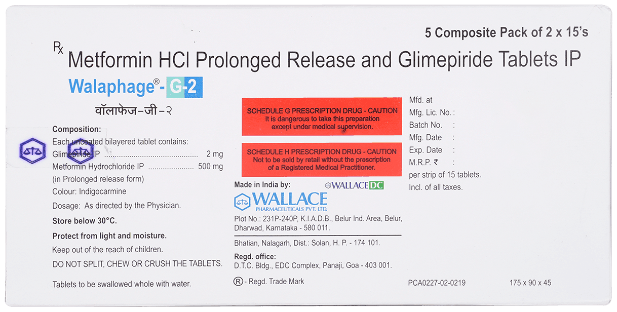 WALAPHAGE G-2 TABLET 15'S - Scraped Image