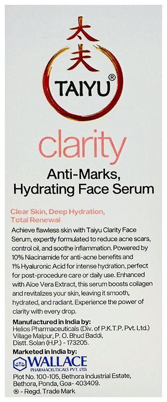TAIYU CLARITY FACE SERUM 20ML - Scraped Image