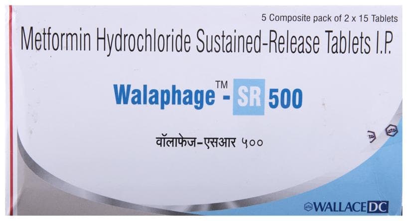 WALAPHAGE SR 500 TABLET 15'S - Scraped Image