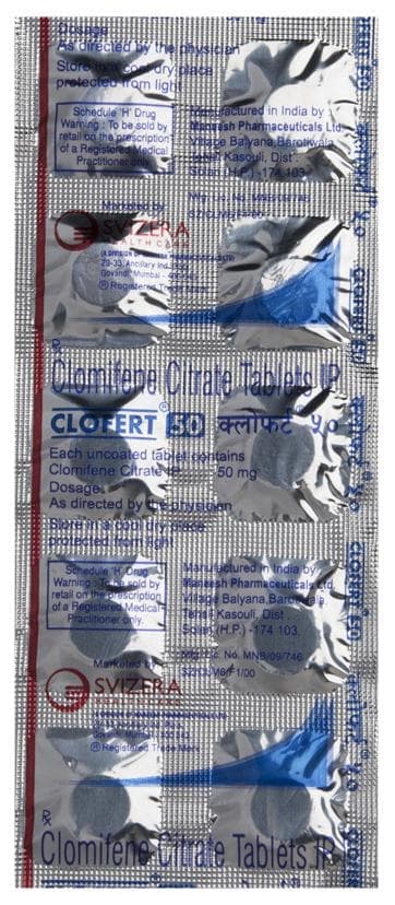 CLOFERT-25 TABLET 30'S - Scraped Image