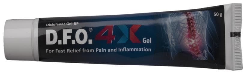 D.F.O 4X GEL 50GM 50GM - Scraped Image