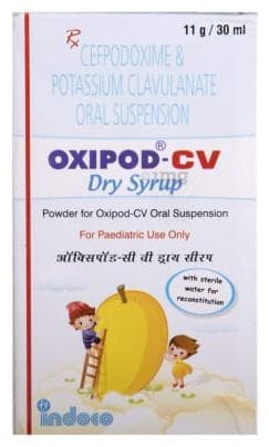 OXIPOD CV DRY SYRUP 30ML - Scraped Image