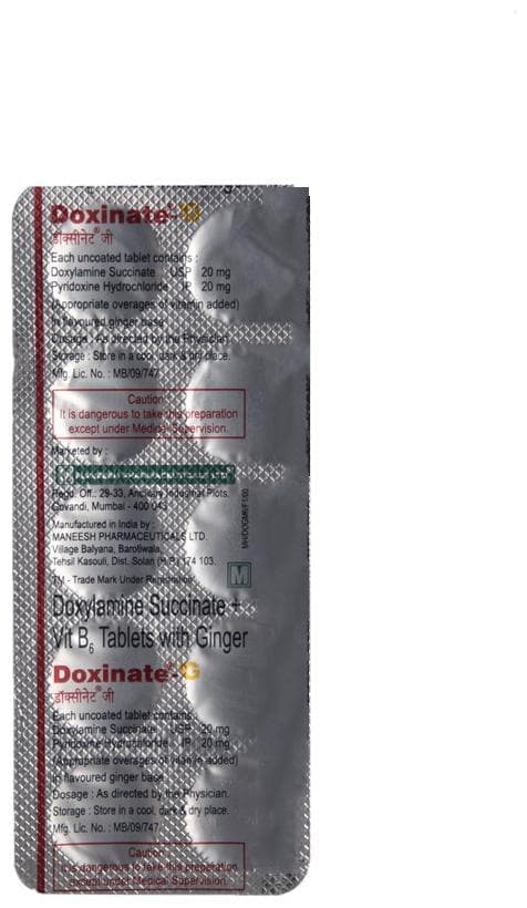 DOXINATE-G TABLET 10'S - Scraped Image