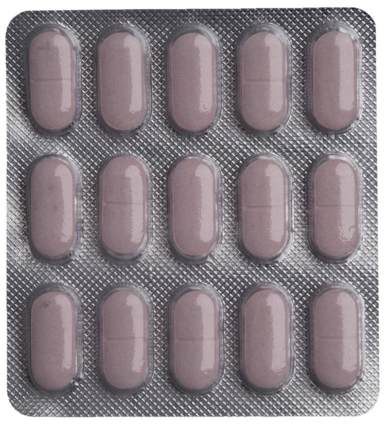 GLYCHEK M FORTE TAB 15'S - Scraped Image
