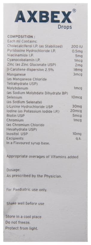 AXBEX DROP 15ML 15ML - Scraped Image