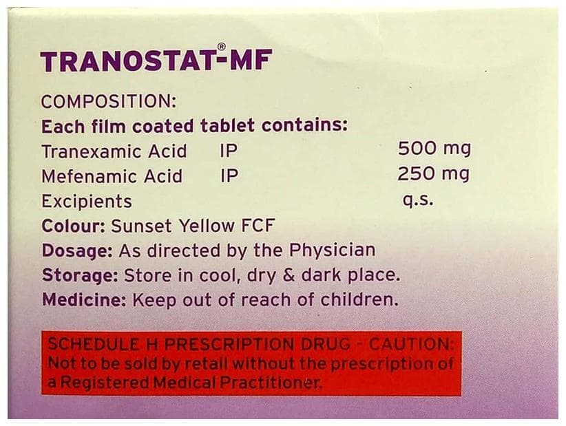 TRANOSTAT-MF TAB 10'S - Scraped Image