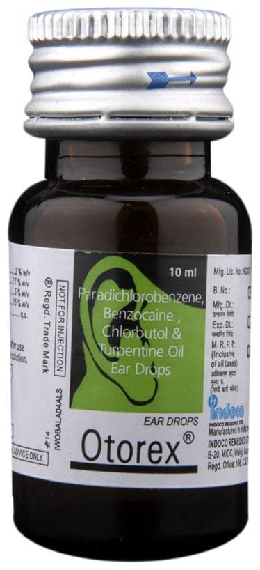 OTOREX EAR DROPS 10ML 10ML - Scraped Image