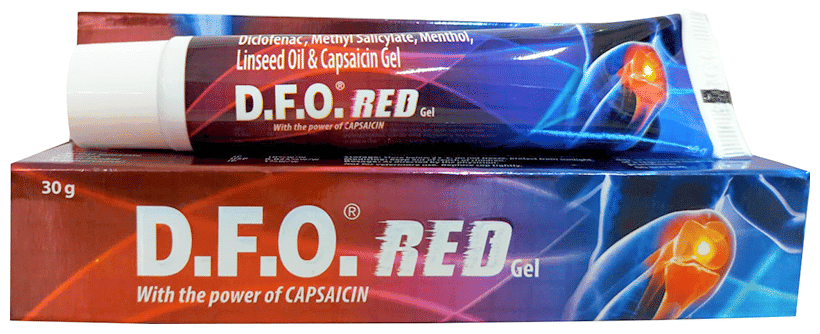 D.F.O RED GEL 30GM 30GM - Scraped Image
