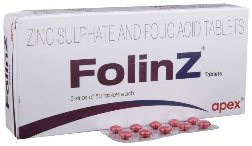 FOLINZ TABLET 1X10 - Scraped Image