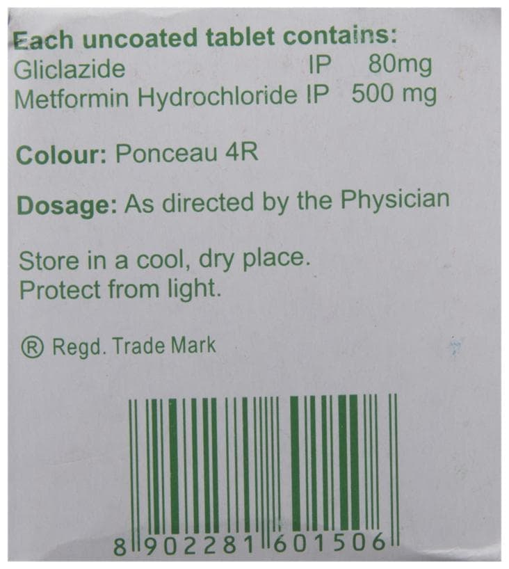 GLYCHEK M FORTE TAB 15'S - Scraped Image