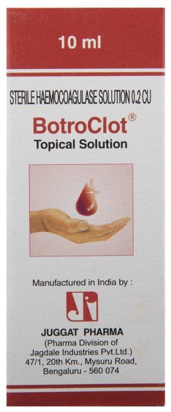 BOTROCLOT TOPICAL SOLUTION 10ML - Scraped Image