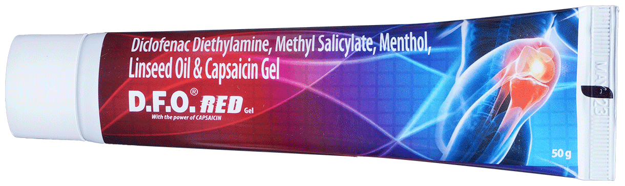 D.F.O. RED GEL 50GM 50GM - Scraped Image