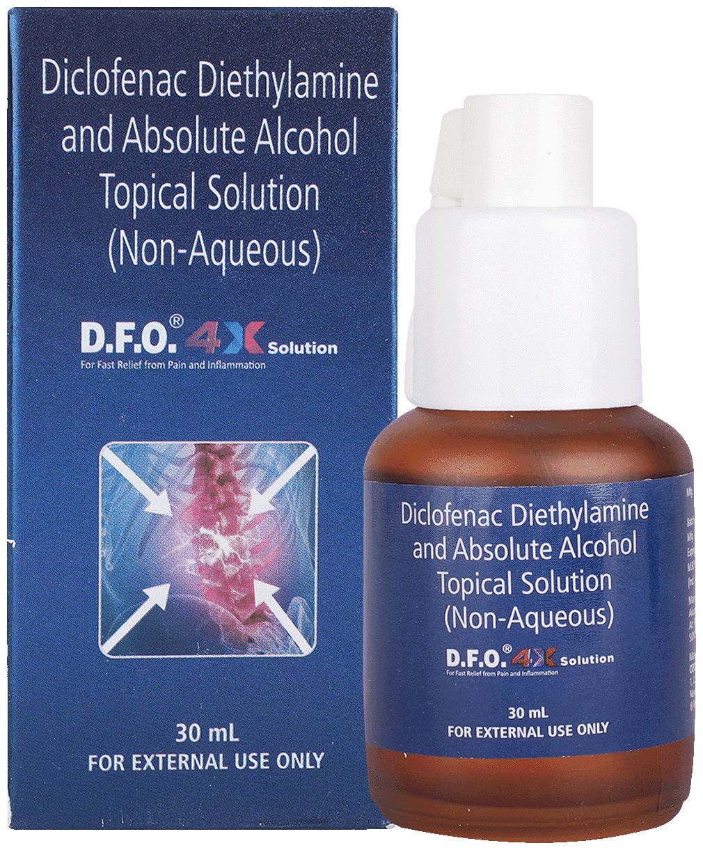 D.F.O 4X SOLUTION 30ML 30ML - Scraped Image