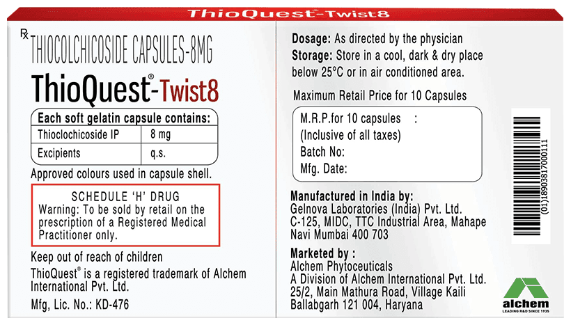 THIOQUEST TWIST 4MG 4MG - Scraped Image