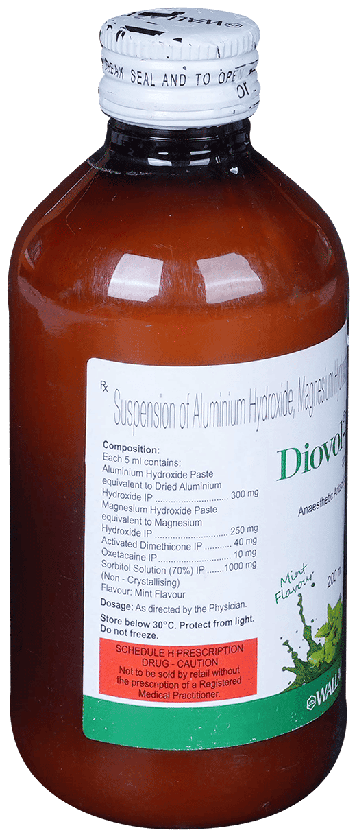 DIOVOL LA (MINT FLAVOUR) 200ML - Scraped Image