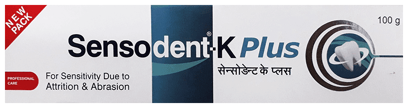 SENSODENT K PLUS 100GM 100GM - Scraped Image