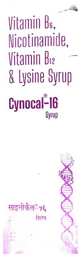 CYNOCAL 16 SYRUP 200ML 200ML - Scraped Image