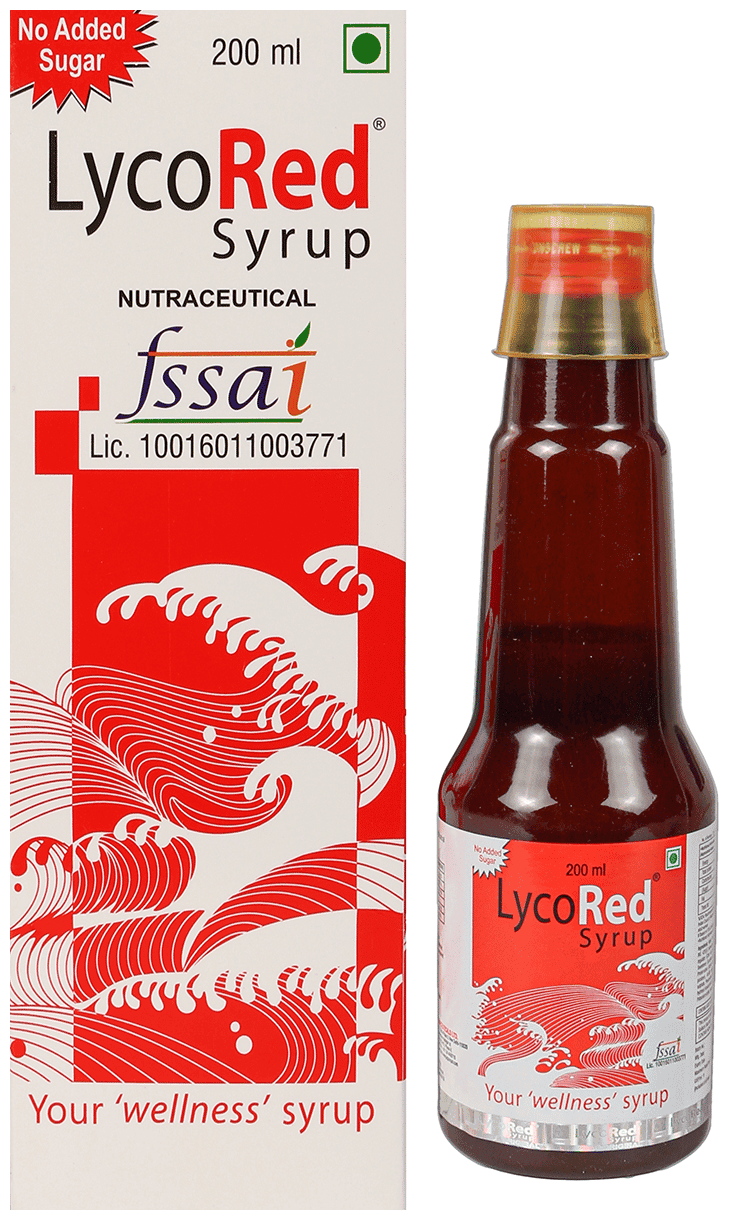 LYCORED SYRUP 200ML - Scraped Image