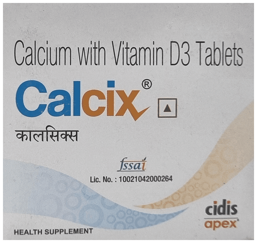 CALCIX TABLET 1X15 - Scraped Image