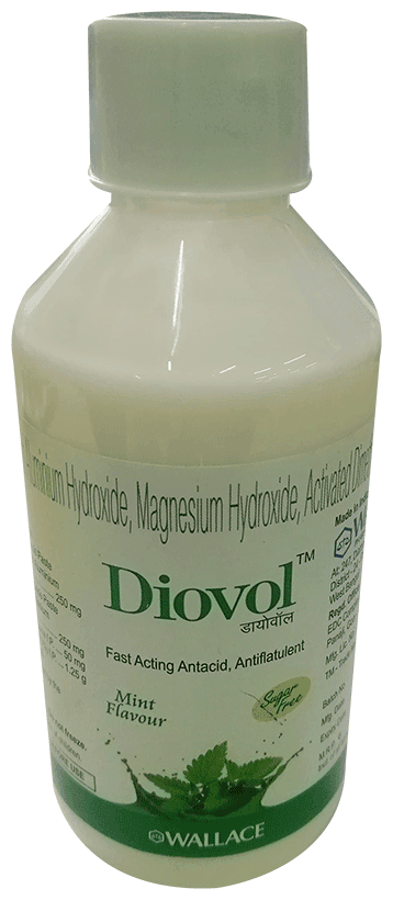 DIOVOL MINT SYP 170ML - Scraped Image