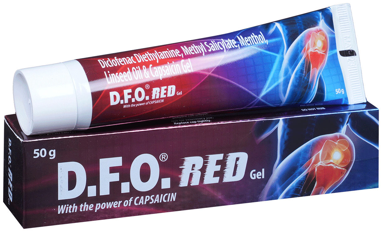 D.F.O. RED GEL 50GM 50GM - Scraped Image