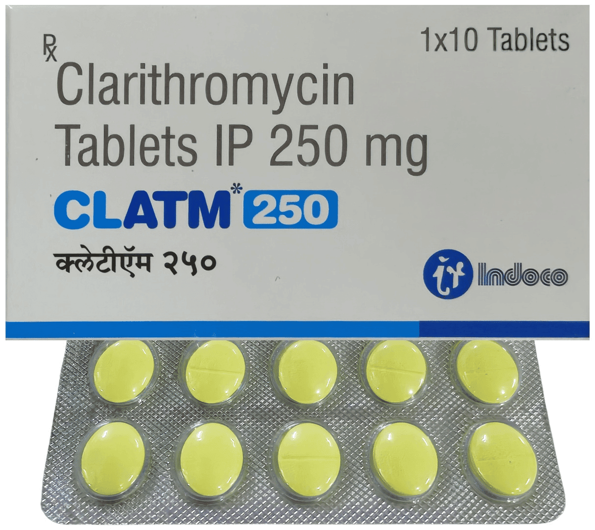 CLATM 250 TAB 1X10S - Scraped Image