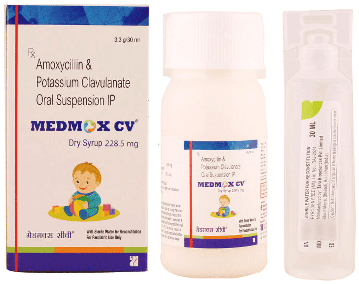 MEDMOX CV DRY SYRUP 30ML - Scraped Image