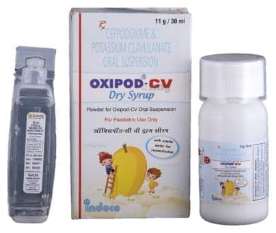 OXIPOD CV DRY SYRUP 30ML - Scraped Image