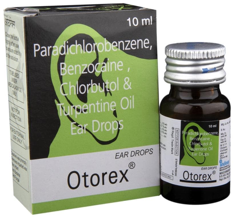 OTOREX EAR DROPS 10ML 10ML - Scraped Image