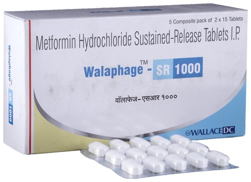WALAPHAGE SR 1000 TABLET 15'S - Scraped Image