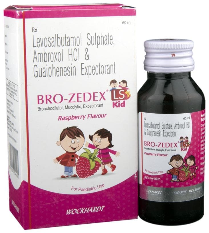 BROZEDEX LS KID SYP 60ML - Scraped Image