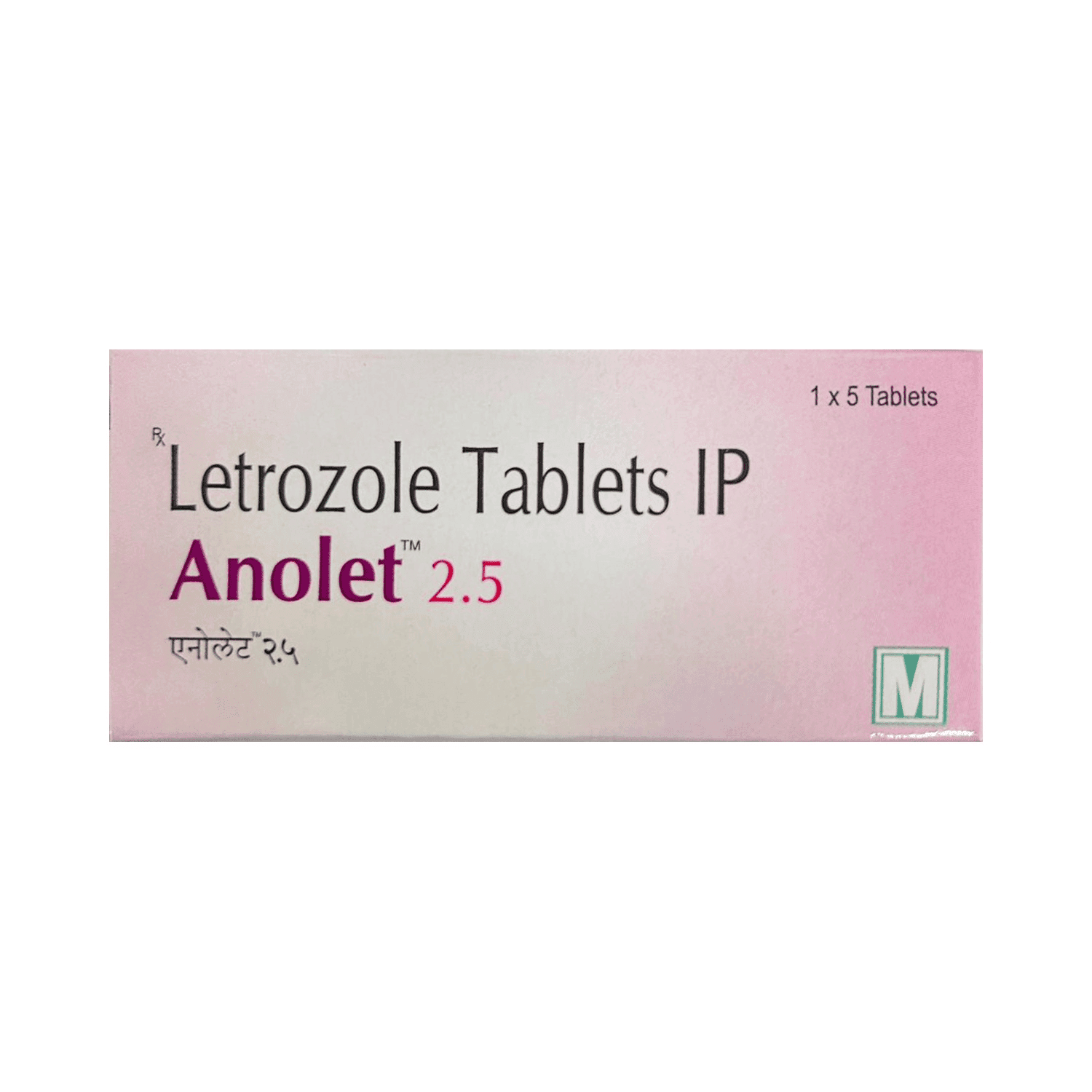ANOLET 2.5 TABLET 5'S - Scraped Image