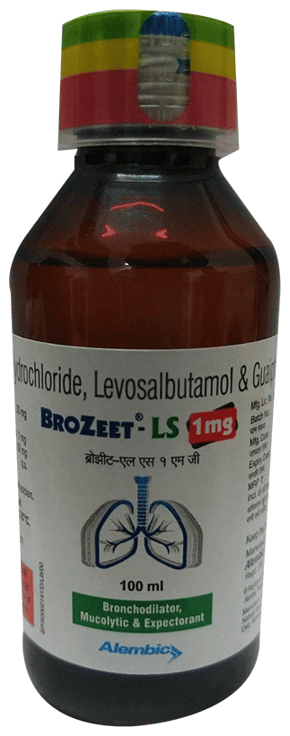 BROZEET LS 1MG SYP 100ML - Scraped Image
